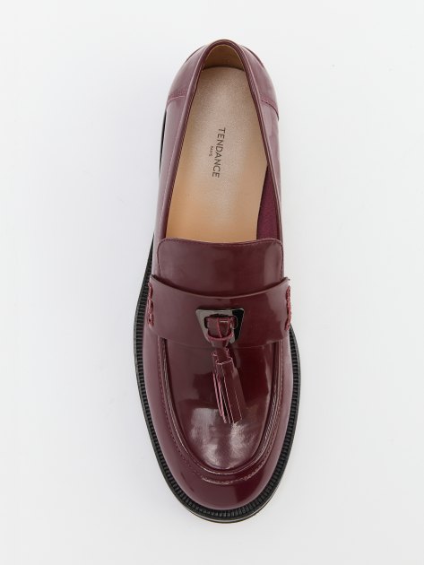 Женские лоферы TENDANCE, Артикул PZ2282S-2, вишневый | 4245053. Ракурс 5