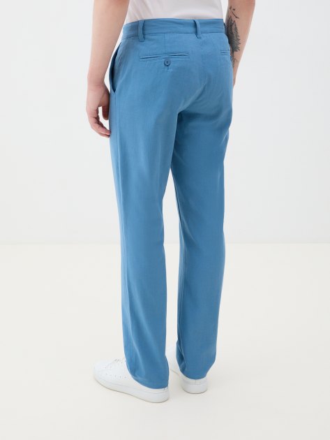 Мужские брюки MAISON DAVID, Артикул BLN916-1, темно-голубой | 4246546. Ракурс 4