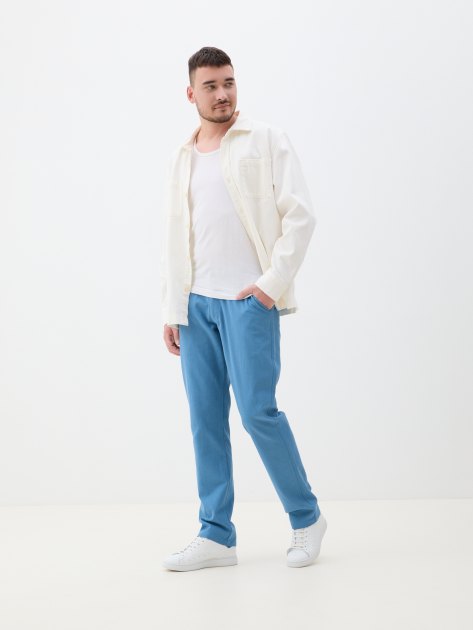 Мужские брюки MAISON DAVID, Артикул BLN916-1, темно-голубой | 4246546. Ракурс 5