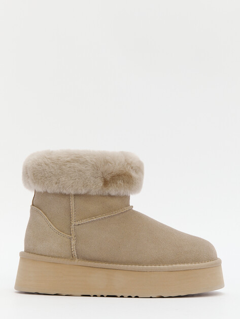 Женские угги TENDANCE, Артикул YS-38168D-46, серо-бежевый | 4246652. Ракурс 3 Женские угги TENDANCE, Артикул YS-38168D-46, серо-бежевый | 4246652. Ракурс 3