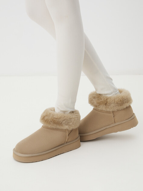 Женские угги TENDANCE, Артикул YS-38115D-33, бежевый | 4246788. Ракурс 2 Женские угги TENDANCE, Артикул YS-38115D-33, бежевый | 4246788. Ракурс 2