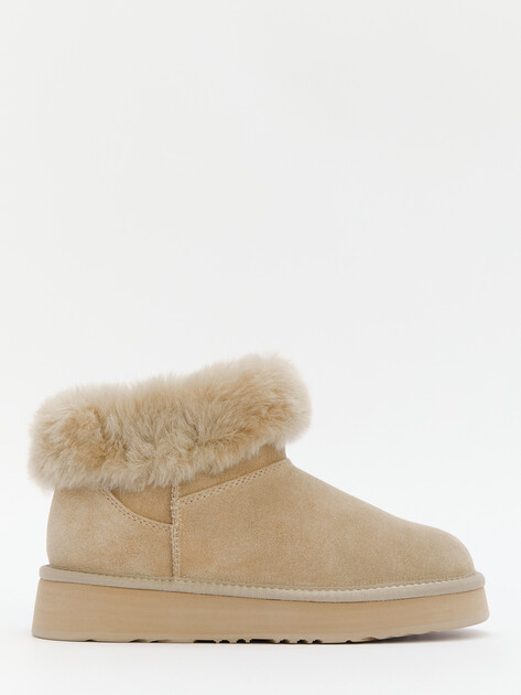 Женские угги TENDANCE, Артикул YS-38115D-33, бежевый | 4246788. Ракурс 3 Женские угги TENDANCE, Артикул YS-38115D-33, бежевый | 4246788. Ракурс 3