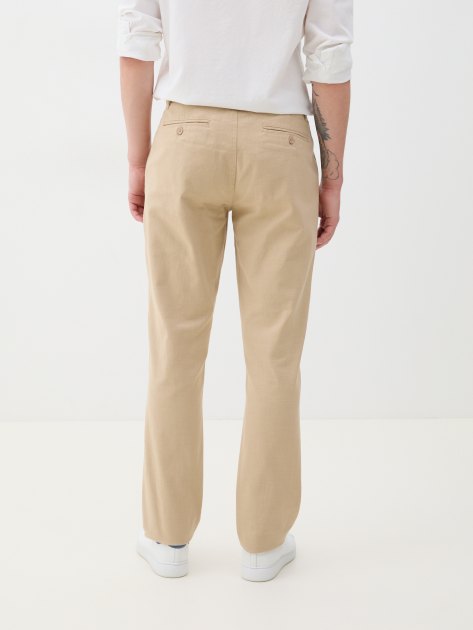 Мужские брюки MAISON DAVID, Артикул BLN916-1, бежевый | 4246823. Ракурс 4