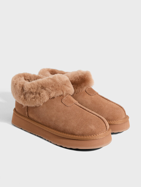 Женские угги TENDANCE, Артикул YS-38115D-32, светло-коричневый | 4246943. Ракурс 3