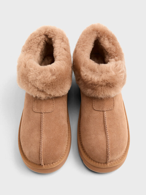 Женские угги TENDANCE, Артикул YS-38115D-32, светло-коричневый | 4246943. Ракурс 5