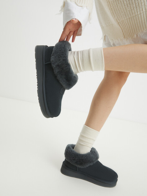 Женские угги TENDANCE, Артикул YS-38115D-32, зелено-синий | 4246959. Ракурс 2