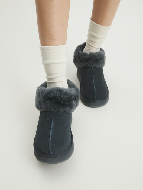 Женские угги TENDANCE, Артикул YS-38115D-32, зелено-синий | 4246959. Ракурс 7