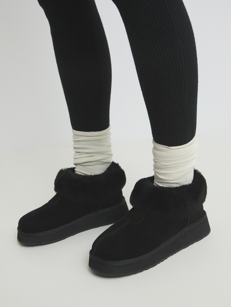 Женские угги TENDANCE, Артикул YS-38115D-32, черный | 4246967. Ракурс 2