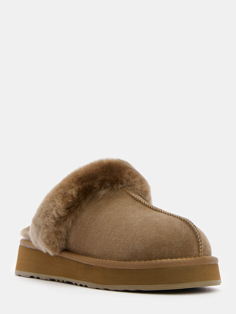 Женские шлепанцы TENDANCE, Артикул YS-38115L-1, зелено-коричневый | 4247073. Ракурс 3