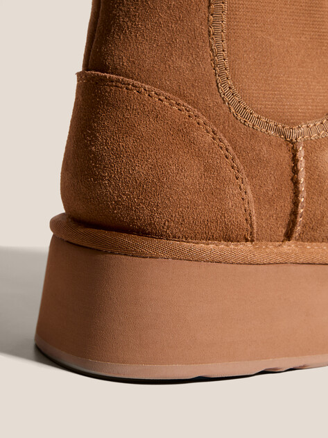 Женские угги TENDANCE, Артикул YS-38168D-55, коричневый | 4247090. Ракурс 4
