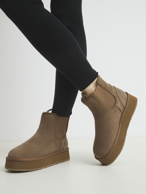 Женские угги TENDANCE, Артикул YS-38168D-55, зелено-коричневый | 4247159. Ракурс 2