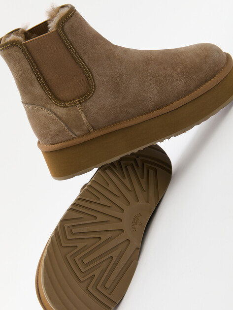 Женские угги TENDANCE, Артикул YS-38168D-55, зелено-коричневый | 4247159. Ракурс 6