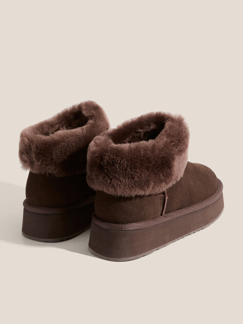 Женские угги TENDANCE, Артикул YS-38168D-41, шоколадный | 4247256. Ракурс 6