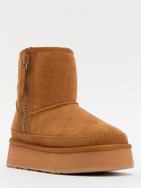 Женские угги TENDANCE, Артикул YS-38168D-61, коричневый | 4247289. Ракурс 3