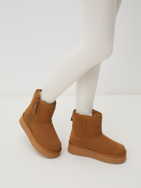 Женские угги TENDANCE, Артикул YS-38168D-61, коричневый | 4247289. Ракурс 2