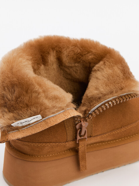 Женские угги TENDANCE, Артикул YS-38168D-61, коричневый | 4247289. Ракурс 5