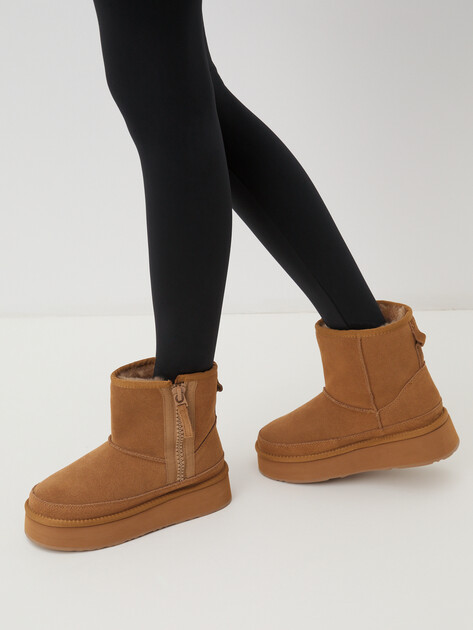 Женские угги TENDANCE, Артикул YS-38168D-61, светло-коричневый | 4247297. Ракурс 2