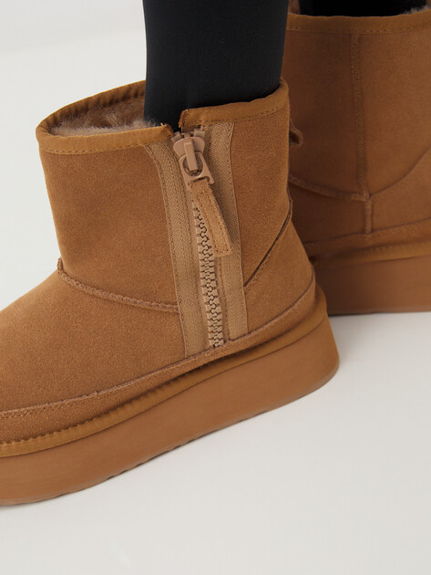 Женские угги TENDANCE, Артикул YS-38168D-61, светло-коричневый | 4247297. Ракурс 7