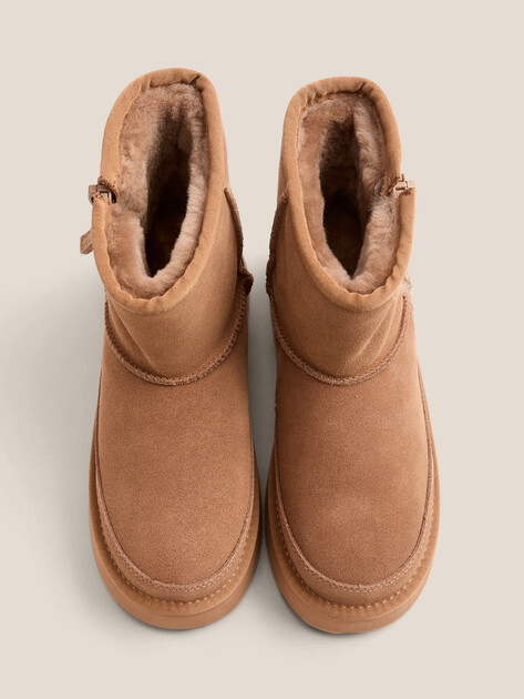 Женские угги TENDANCE, Артикул YS-38168D-61, светло-коричневый | 4247297. Ракурс 5