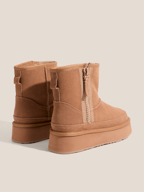 Женские угги TENDANCE, Артикул YS-38168D-61, светло-коричневый | 4247297. Ракурс 6