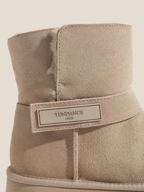 Женские угги TENDANCE, Артикул YS-38116D-62, бежевый | 4247395. Ракурс 4