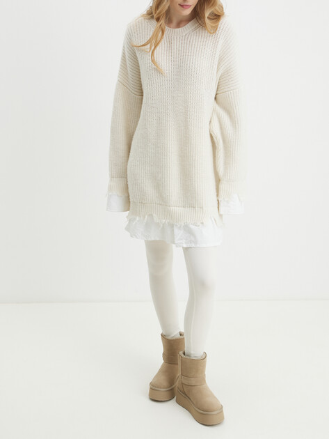 Женские угги TENDANCE, Артикул YS-38116D-62, бежевый | 4247395. Ракурс 7