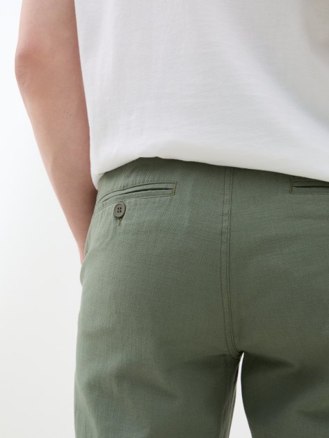 Мужские брюки MAISON DAVID, Артикул BLN916-1, серо-зеленый | 4247566. Ракурс 3 Мужские брюки MAISON DAVID, Артикул BLN916-1, серо-зеленый | 4247566. Ракурс 3