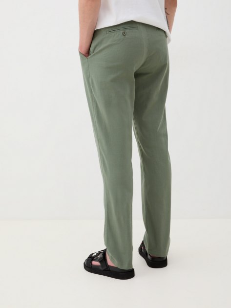 Мужские брюки MAISON DAVID, Артикул BLN916-1, серо-зеленый | 4247566. Ракурс 4 Мужские брюки MAISON DAVID, Артикул BLN916-1, серо-зеленый | 4247566. Ракурс 4