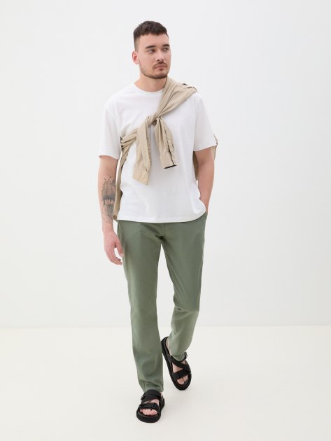 Мужские брюки MAISON DAVID, Артикул BLN916-1, серо-зеленый | 4247566. Ракурс 5 Мужские брюки MAISON DAVID, Артикул BLN916-1, серо-зеленый | 4247566. Ракурс 5