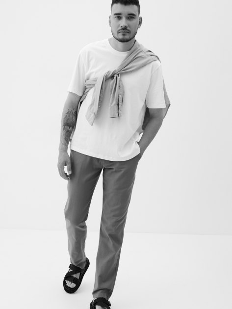 Мужские брюки MAISON DAVID, Артикул BLN916-1, серо-зеленый | 4247566. Ракурс 6 Мужские брюки MAISON DAVID, Артикул BLN916-1, серо-зеленый | 4247566. Ракурс 6