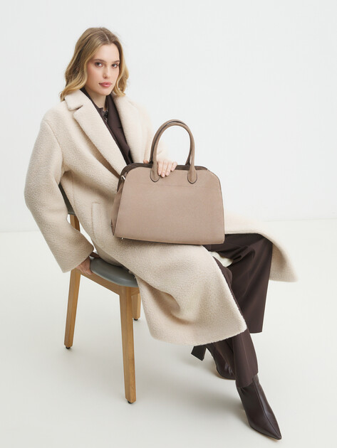 Женский тоут TENDANCE, Артикул MRH24-005, серо-бежевый | 4247921. Ракурс 6