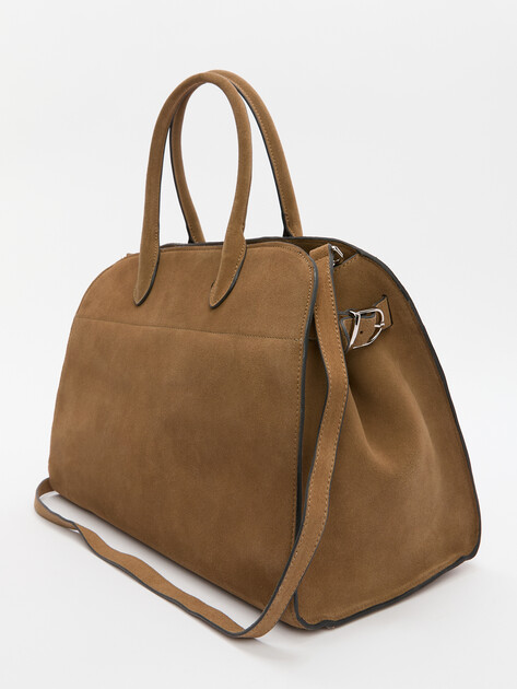 Женский тоут TENDANCE, Артикул MRH24-006, бежево-коричневый | 4248000. Ракурс 4