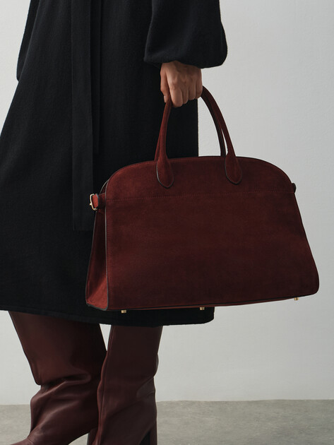 Женский тоут TENDANCE, Артикул MRH24-006, вишневый | 4248018. Ракурс 7