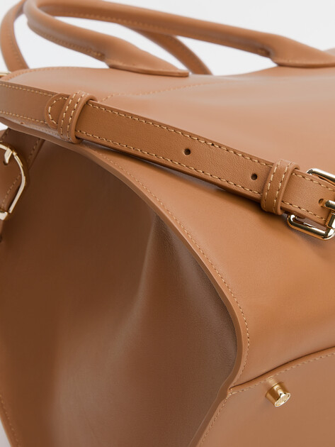 Женский тоут TENDANCE, Артикул MRH24-006NP, светло-коричневый | 4248038. Ракурс 3
