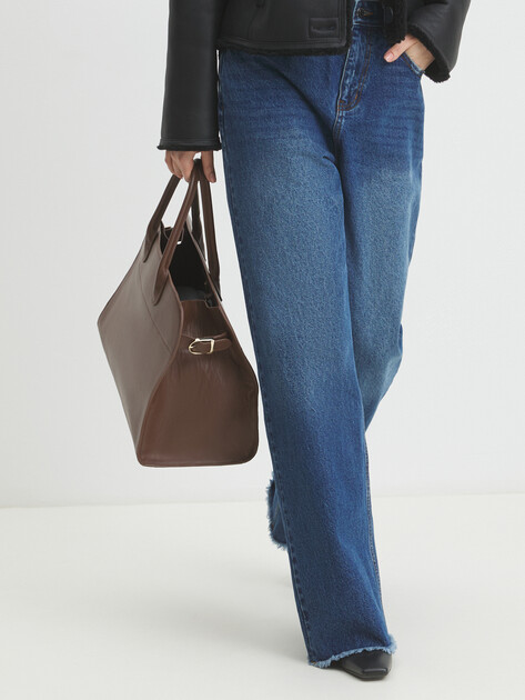 Женский тоут TENDANCE, Артикул MRH24-006NP, коричневый | 4248048. Ракурс 6