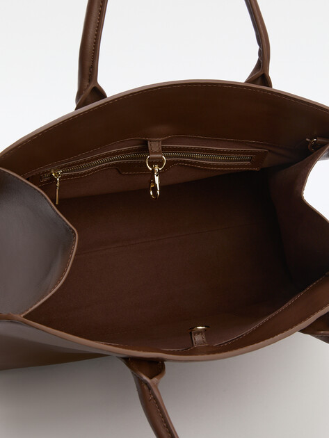 Женский тоут TENDANCE, Артикул MRH24-006NP, коричневый | 4248048. Ракурс 5