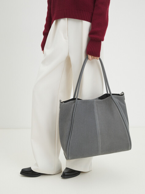 Женский шоппер TENDANCE, Артикул MRH23-376, серый | 4248453. Ракурс 6 Женский шоппер TENDANCE, Артикул MRH23-376, серый | 4248453. Ракурс 6