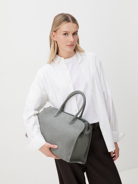 Женский тоут CALZETTI ASHLEY, Артикул ASHLEY, светло-серый | 4249621. Ракурс 2