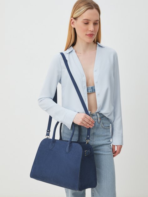 Женский тоут CALZETTI ASHLEY, Артикул ASHLEY, синий | 4249630. Ракурс 7 Женский тоут CALZETTI ASHLEY, Артикул ASHLEY, синий | 4249630. Ракурс 7