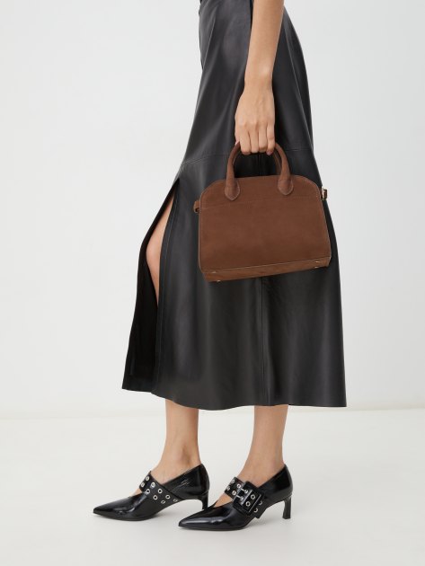 Женский тоут CALZETTI, Артикул ASHLEY MINI, коричневый | 4250264. Ракурс 2 Женский тоут CALZETTI, Артикул ASHLEY MINI, коричневый | 4250264. Ракурс 2