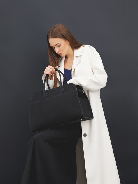 Женский тоут CALZETTI, Артикул ASHLEY MAXI, черный | 4250307. Ракурс 8 Женский тоут CALZETTI, Артикул ASHLEY MAXI, черный | 4250307. Ракурс 8