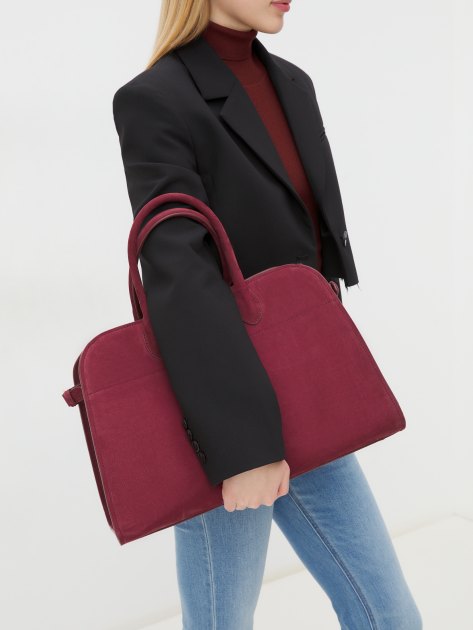 Женский тоут CALZETTI, Артикул ASHLEY MAXI, бордовый | 4250313. Ракурс 2