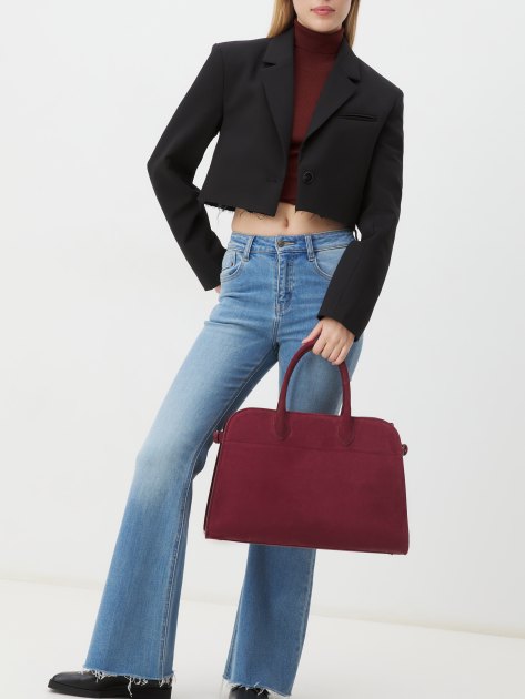Женский тоут CALZETTI, Артикул ASHLEY MAXI, бордовый | 4250313. Ракурс 7