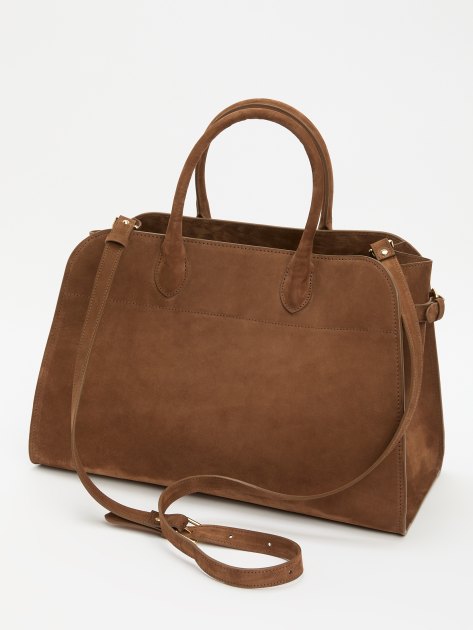 Женский тоут CALZETTI, Артикул ASHLEY MAXI, бежево-коричневый | 4250321. Ракурс 5 Женский тоут CALZETTI, Артикул ASHLEY MAXI, бежево-коричневый | 4250321. Ракурс 5