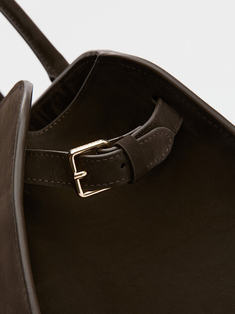 Женский тоут CALZETTI, Артикул ASHLEY MAXI, шоколадный | 4250322. Ракурс 3 Женский тоут CALZETTI, Артикул ASHLEY MAXI, шоколадный | 4250322. Ракурс 3