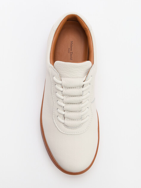 Женские кеды MAISON DAVID, Артикул TM3075F-18, молочно-белый | 4250565. Ракурс 5