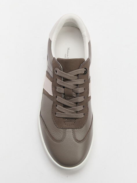 Женские кеды MAISON DAVID, Артикул TM3075F-16, коричнево-серый | 4250746. Ракурс 5