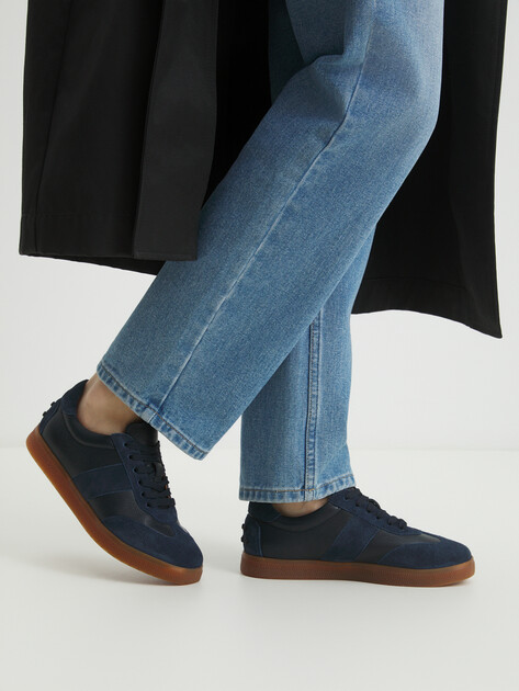 Женские кеды MAISON DAVID, Артикул TM3237D-1, темно-синий | 4250795. Ракурс 2