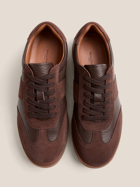 Женские кеды MAISON DAVID, Артикул TM3237D-1, бордово-коричневый | 4250855. Ракурс 5