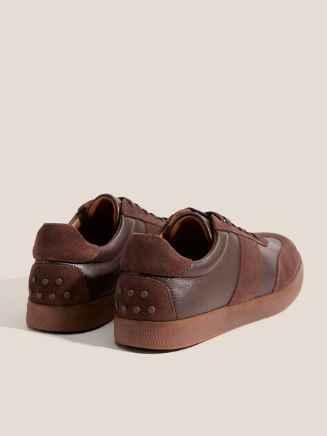 Женские кеды MAISON DAVID, Артикул TM3237D-1, бордово-коричневый | 4250855. Ракурс 6